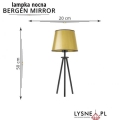 Lampka nocna BERGEN MIRROR