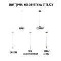 Żyrandol wiszący SINTRA fi - 50 cm GOLD