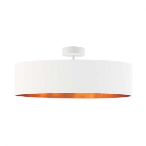 Lampa przysufitowa WENECJA fi - 60 cm GOLD