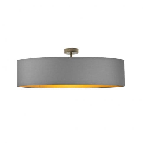 Lampa przysufitowa GRENADA fi - 80 cm GOLD