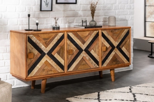 Komoda EGZOTIC 160cm drewno mango, płyta MDF