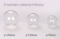 Nowoczesna lampa wisząca ADE 85cm czarna obręcz, 15 punktów świetlnych