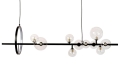 Nowoczesna lampa wisząca ADE 120cm, 10 punktów świetlnych