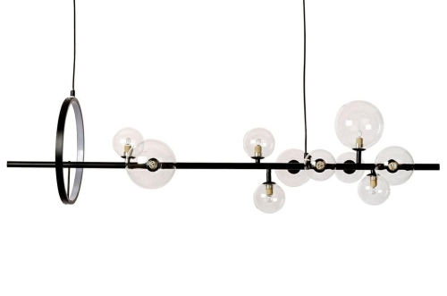 Nowoczesna lampa wisząca ADE 120cm, 10 punktów świetlnych