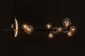 Nowoczesna lampa wisząca ADE 120cm, 10 punktów świetlnych
