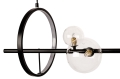Nowoczesna lampa wisząca ADE 120cm, 10 punktów świetlnych