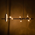 Nowoczesna lampa wisząca ADE 120cm, 10 punktów świetlnych
