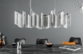 Nowoczesna stalowa lampa wisząca Delicious 118cm