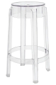 Transparentny hoker KEIRS 76cm, poliwęglan