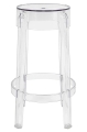 Transparentny hoker KEIRS 76cm, poliwęglan
