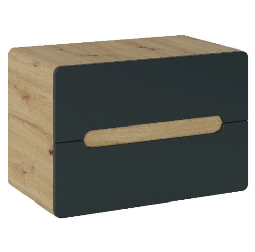 Szafka łazienkowa wisząca pod umywalkę 80 cm RIBBA COSMOS 829