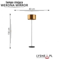 Nowoczesna lampa podłogowa ZIN