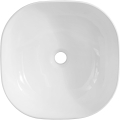 Umywalka łazienkowa ceramiczna SMILE 1 WHITE 45 cm