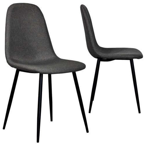 Krzesło C015 szare, nogi czarne