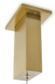 Wisząca lampa ROLLING 80cm złota stal