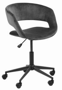 Fotel biurowy na kółkach GORSE VIC dark grey