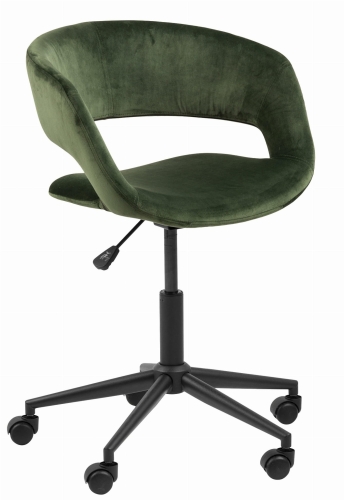 Fotel biurowy na kółkach GORSE VIC green