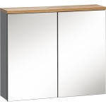 Szafka łazienkowa z lustrem 60cm MALI GREY 840