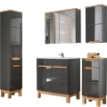 Zestaw mebli do łazienki MALI GREY set 60 cm