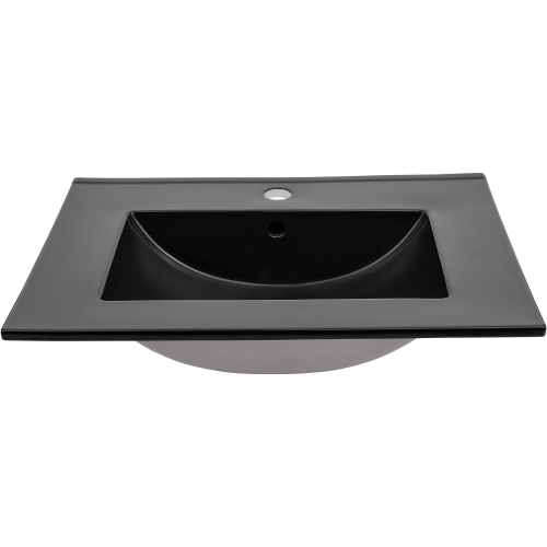 Umywalka łazienkowa ceramiczna LIVIA BLACK 60