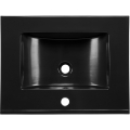 Umywalka łazienkowa ceramiczna LIVIA BLACK 60