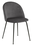 Krzesło LEISET Grey metalowe nogi