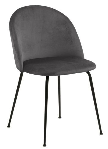Krzesło LEISET Grey metalowe nogi