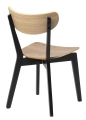Krzesło ROXY naturalne czarne nogi