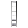 Regał ONDY LOFT II czarny metal