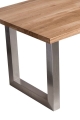 Stół HORRE LOFT 160x90 dąb metalowe nogi