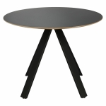 Stół MERO 100cm czarny metalowe nogi
