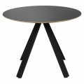 Stół MERO 60cm czarny metalowe nogi