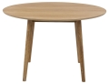 Stół NELI okrągły 120 cm dębowy