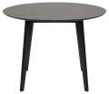 Czarny stół ROXY 105 cm