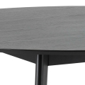 Okrągły stół ROXY czarny 140 cm
