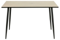 Stół WILSON 80x120 metalowe nogi dąb