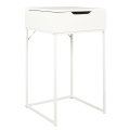 Szafka nocna/ toaletka biała LUI LOFT metal MDF
