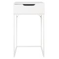 Szafka nocna/ toaletka biała LUI LOFT metal MDF
