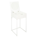 Szafka nocna/ toaletka biała LUI LOFT metal MDF