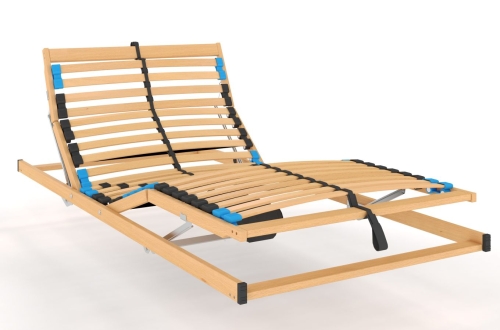 Stelaż elastyczny pod materac z elektryczną regulacją zagłówka i podnóżka