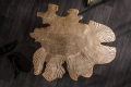 Stolik kawowy ZŁOTY LIŚĆ 57 cm aluminium