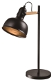 Lampa stołowa RIGGE LOFT, metal oraz drewno