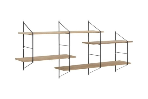Półka ścienna drewno paulowni szer. 191 cm Loft