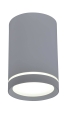 Lampa sufitowa szara TUBA TENS 6,8x10cm GU10