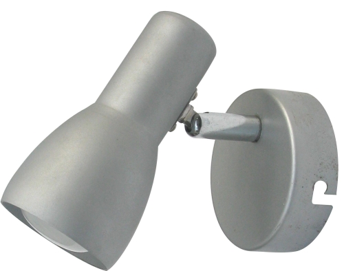 Lampa ścienna kinkiet PIXEL E14 szaro srebrny