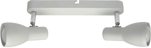 Lampa ścienna sufitowa listwa biała 2x40W PIXEL