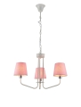 Żyrandol różowy lampa 3xE14 YOUNG