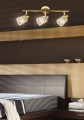 Lampa ścienna listwa 3X40W G9 mosiądz YOUNG