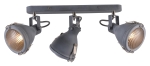 Lampa ścienna Listwa 3xE14 szary CERIDO