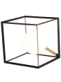 Lampka stołowa czarno-złota 15cm WTORS